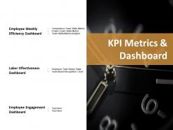 Kpi metrics and dashboard ppt slides graphics tutorials