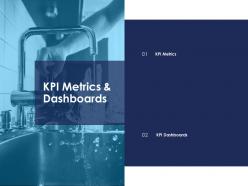 Kpi metrics and dashboards urban water management ppt summary