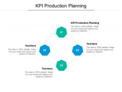 Kpi production planning ppt powerpoint presentation example file cpb