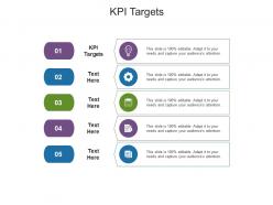 Kpi targets ppt powerpoint presentation styles slide cpb