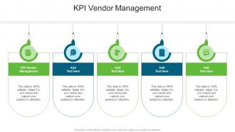 KPI Vendor Management In Powerpoint And Google Slides Cpb