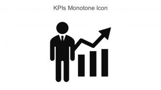KPIs Monotone Icon In Powerpoint Pptx Png And Editable Eps Format