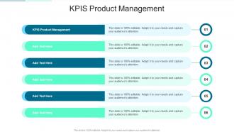 KPIS Product Management In Powerpoint And Google Slides Cpb