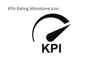KPIs Rating Monotone Icon In Powerpoint Pptx Png And Editable Eps Format