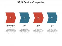 Kpis service companies ppt powerpoint presentation model clipart cpb