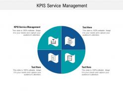 Kpis service management ppt powerpoint presentation infographic template backgrounds cpb