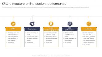 KPIS To Measure Online Content Performance
