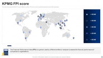 KPMG FPI Score KPMG Company Profile Ppt Information CP SS