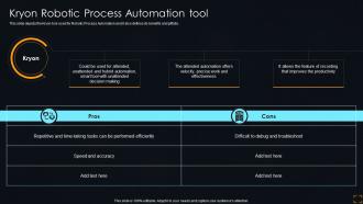 Kryon Robotic Process Automation Tool Streamlining Operations With Artificial Intelligence