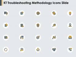 Kt troubleshooting methodology icons slide winner l877 ppt slide
