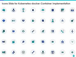 Kubernetes docker container implementation ppt powerpoint presentation slide templates