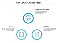 Kurt lewin change model ppt powerpoint presentation ideas background image cpb