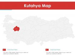Kutahya map powerpoint presentation ppt template