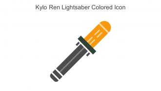 Kylo Ren Lightsaber Colored Icon In Powerpoint Pptx Png And Editable Eps Format