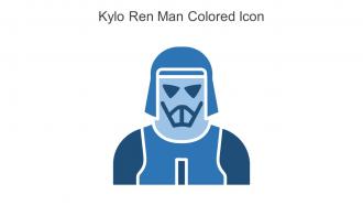 Kylo Ren Man Colored Icon In Powerpoint Pptx Png And Editable Eps Format