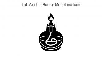 Lab Alcohol Burner Monotone Icon In Powerpoint Pptx Png And Editable Eps Format