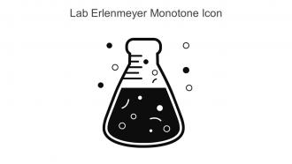 Lab Erlenmeyer Monotone Icon In Powerpoint Pptx Png And Editable Eps Format