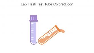 Lab Flask Test Tube Colored Icon In Powerpoint Pptx Png And Editable Eps Format