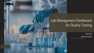 Lab Management Dashboard For Quality Testing PPT Summary AT Lab Management Dashboard For Quality Testing PPT Summary AT