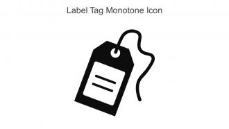 Label Tag Monotone Icon In Powerpoint Pptx Png And Editable Eps Format
