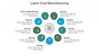 Labor cost manufacturing ppt powerpoint presentation show background image cpb
