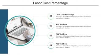 Labor Cost Percentage In Powerpoint And Google Slides Cpb