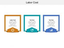Labor cost ppt powerpoint presentation inspiration information cpb
