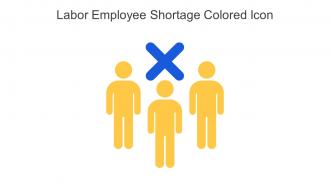 Labor Employee Shortage Colored Icon In Powerpoint Pptx Png And Editable Eps Format