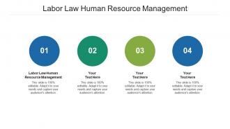 Labor law human resource management ppt powerpoint presentation infographic template maker cpb