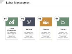 Labor management ppt powerpoint presentation gallery layout ideas cpb