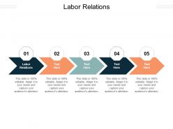 Labor relations ppt powerpoint presentation outline visuals cpb