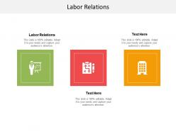 Labor relations ppt powerpoint presentation slides layout cpb