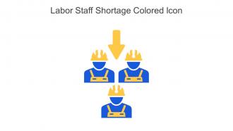 Labor Staff Shortage Colored Icon In Powerpoint Pptx Png And Editable Eps Format