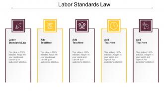 Labor Standards Law Ppt Powerpoint Presentation File Sample Cpb