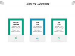 Labor vs capital bar ppt powerpoint presentation styles shapes cpb