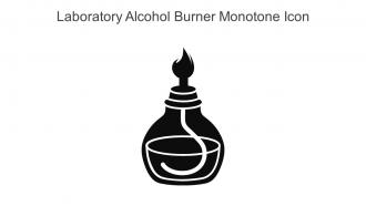 Laboratory Alcohol Burner Monotone Icon In Powerpoint Pptx Png And Editable Eps Format