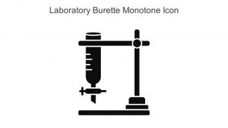 Laboratory Burette Monotone Icon In Powerpoint Pptx Png And Editable Eps Format