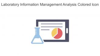 Laboratory Information Management Analysis Colored Icon In Powerpoint Pptx Png And Editable Eps Format