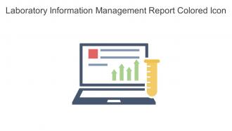Laboratory Information Management Report Colored Icon In Powerpoint Pptx Png And Editable Eps Format