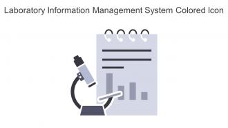 Laboratory Information Management System Colored Icon In Powerpoint Pptx Png And Editable Eps Format