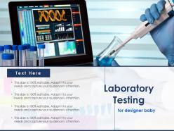 Laboratory testing for designer baby