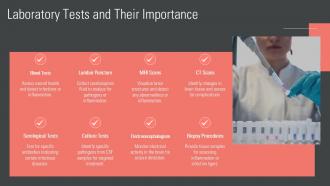 Laboratory Tests And Their Importance Pachymeningitis PPT Slides ST AI SS