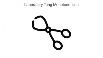 Laboratory Tong Monotone Icon In Powerpoint Pptx Png And Editable Eps Format