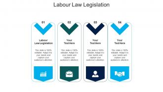 Labour law legislation ppt powerpoint presentation summary visuals cpb