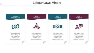 Labour Laws Minors Ppt Powerpoint Presentation Inspiration Guidelines Cpb