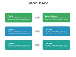 Labour relation ppt powerpoint presentation pictures styles cpb