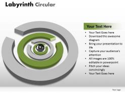 Labyrinth circular round