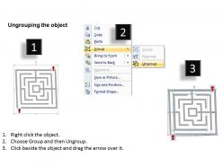 40775626 style variety 2 maze 1 piece powerpoint presentation diagram infographic slide