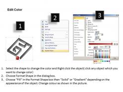 49276023 style variety 2 maze 1 piece powerpoint presentation diagram infographic slide