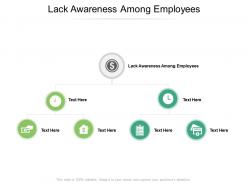 Lack awareness among employees ppt powerpoint presentation portfolio introduction cpb
